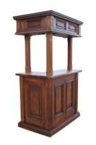 Muebles de bar de madera reciclada
